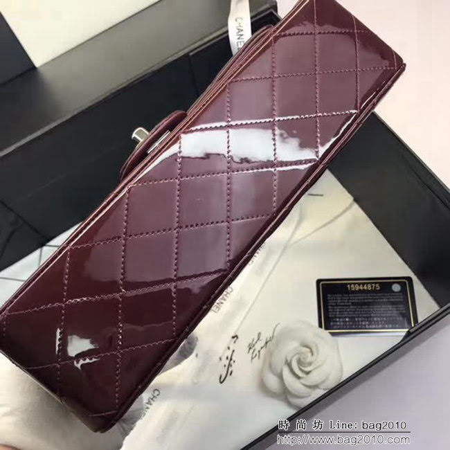 香奈兒CHANEL 升級版A1112小羊皮金銀鏈條單肩斜挎包 DSC1059